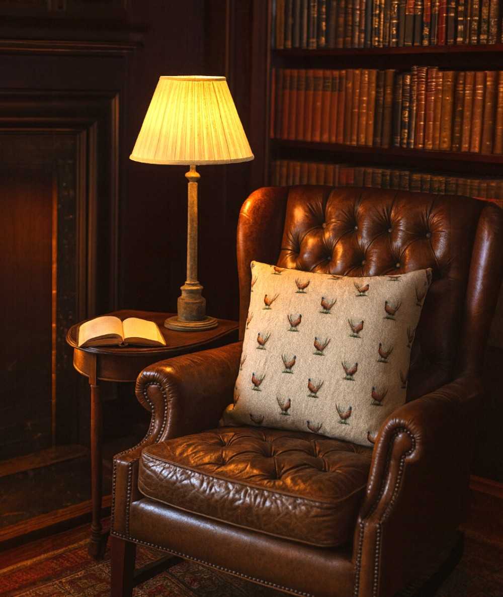 Small Pheasant Print Cushions