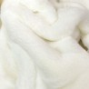 Cream Faux Fur Throw | Fake Fur Throw Richmond Cream