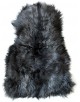 Dark Grey Icelandic Sheepskin Rug 0121