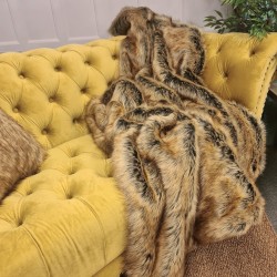 Mink Faux Fur Throw | Mink Throw Blanket | New Mink Throw