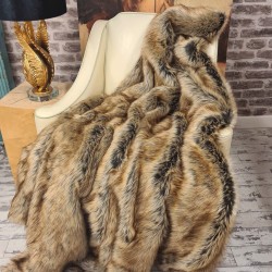 Mink Faux Fur Throw | Mink Throw Blanket | New Mink Throw