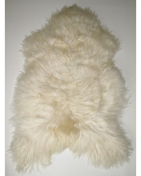 Sheepskin Rugs, Creamy White Icelandic Sheepskin Rug 0117 , faux-fur-throws