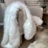 Deluxe Polar Faux Fur Throw | Luxury Cream Faux Fur Throws and Blankets