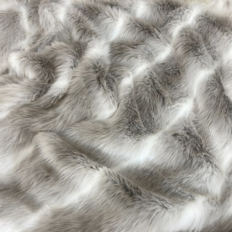 Reindeer Faux Fur Throws | Striped Fur Bedspreads |Reindeer Blankets