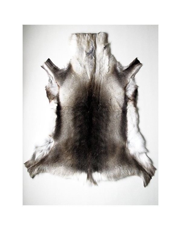 Reindeer Skin Rugs, Large Size Reindeer Skin Rug 0046L , faux-fur-throws