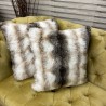 Faux Fur Cushion Italian Wolf | Fur Pillows | Faux Fur Cushion Cover
