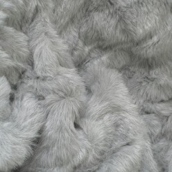 Grey Faux Fur Cushions | Grey Cushions | Ash Grey Fur Scatter Cushions