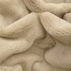 Beige Cushion Covers | Beige Faux Fur Cushions | Richmond Almond Cushions