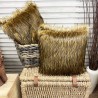 Red Fox Faux Fur Cushion | Fox Fur Cushions and Pillows | Pillow Cover