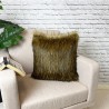 Coussin en fausse fourrure de renard roux | Coussins et oreillers en fourrure de renard | Housse de coussin