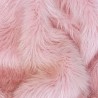 Coussins en fausse fourrure rose bonbon | Coussin en fausse fourrure rose | Coussin en fourrure rose