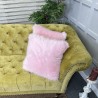 Bubble-gum Faux Fur Cushions | Pink Faux Fur Cushion | Pink Fur Cushion