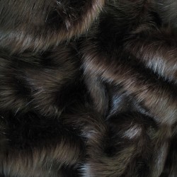 Brown Bear Rectangular Cushion | Brown Rectangular Faux Fur Cushion