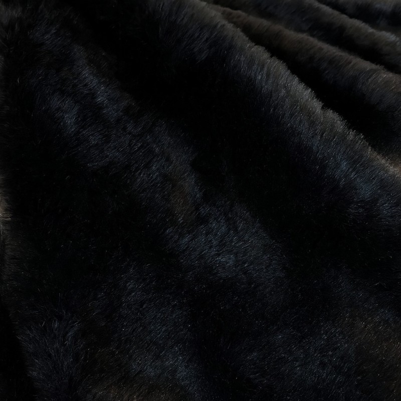 Fur Pet Blankets | Black Panther Fur Pet Blanket | Black Fur Blankets