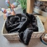 Fur Pet Blankets | Black Panther Fur Pet Blanket | Black Fur Blankets