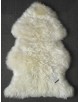Natural Creamy White Sheepskin Rug 0130
