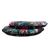 Tropical Velvet Round Bistro Seat Pads | Circular Velvet Chair Pads