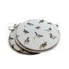 Mallard Duck Round Bistro Seat Pads | Duck Design Circular Chair Pads