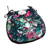 Coussins de siège en velours tropical en forme de D | Coussins de siège classiques en velours tropical en forme de D