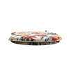 Tapisserie de coussins de siège en forme de D à motifs de fruits naturels | Coussins de siège classiques en forme de D à motifs 