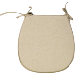 Petits coussins de chaise réversibles en forme de « D » pour carlins | Lot de 2, 4, 6 ou 8 coussins