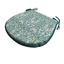 D Shaped Seat Pad Snakeshead Forest | William Morris D Shaped Seat Pads