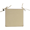 Grand coussin de chaise carré réversible à motif coq | Lot de 2, 4, 6 ou 8 coussins de chaise