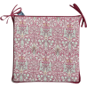 Coussin de siège carré Snakeshead Crimson | Coussins de siège carrés William Morris