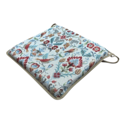 Coussin de siège carré William Original Tapestry | Coussins de siège multicolores