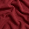 Tissu polaire bordeaux | Polaire rouge foncé pour loisirs créatifs | Tissu rouge pour loisirs créatifs |