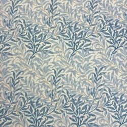 Tissu Willow Bough Azure | Tissu imprimé pour loisirs créatifs | Tissu William Morris