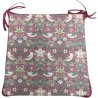 Coussin de siège conique Strawberry Thief Crimson | Coussins de siège William Morris