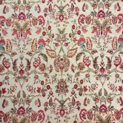 Morris Tapestry Fabric | Craft Fabric | Multi-coloured Floral Fabric