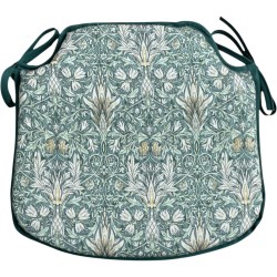 Coussin d'assise à fuseaux Snakeshead Forest | Coussins de chaise à fuseaux à motifs |