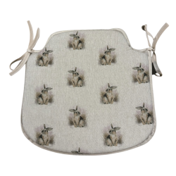 Coussins de siège en forme de fuseau à motif lapin | Coussins de siège à motif de fuseau à imprimé lapin |