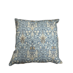 Coussins en denim à motif tête de serpent | Coussins décoratifs à motifs | Coussins bleus