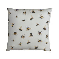 Housses de coussin abeilles | Coussins imprimés abeilles | Coussins bourdons