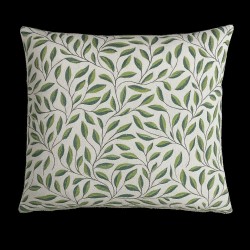 Housses de coussin à motifs de feuilles vertes | Coussins à motifs de feuilles | Coussins à motifs de feuilles vertes |