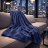 Petrol Blue Fleece Blanket | Blue Fleece Throw | Fleece Blankets |