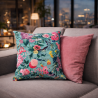 Coussins réversibles en velours Tranquillity | Coussins réversibles à motifs floraux