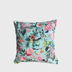Tranquillity Reversible Velvet Cushions | Reversible Floral Cushions