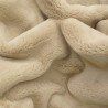 Tissu en fausse fourrure Richmond Almond