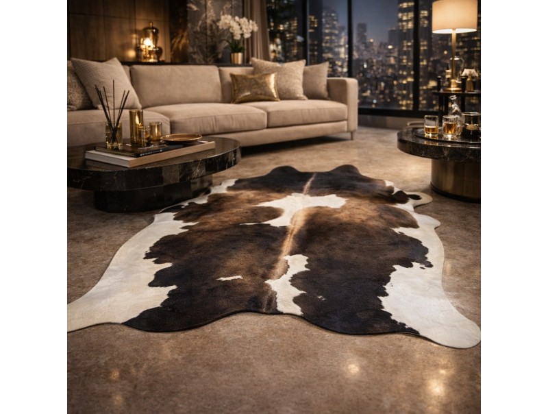 Elevate Your Interior with a Cowhide Rug: A Blend of Style and Functionality